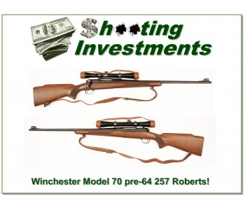Winchester Model 70 1953 pre-64 257 Roberts Exc Cond!